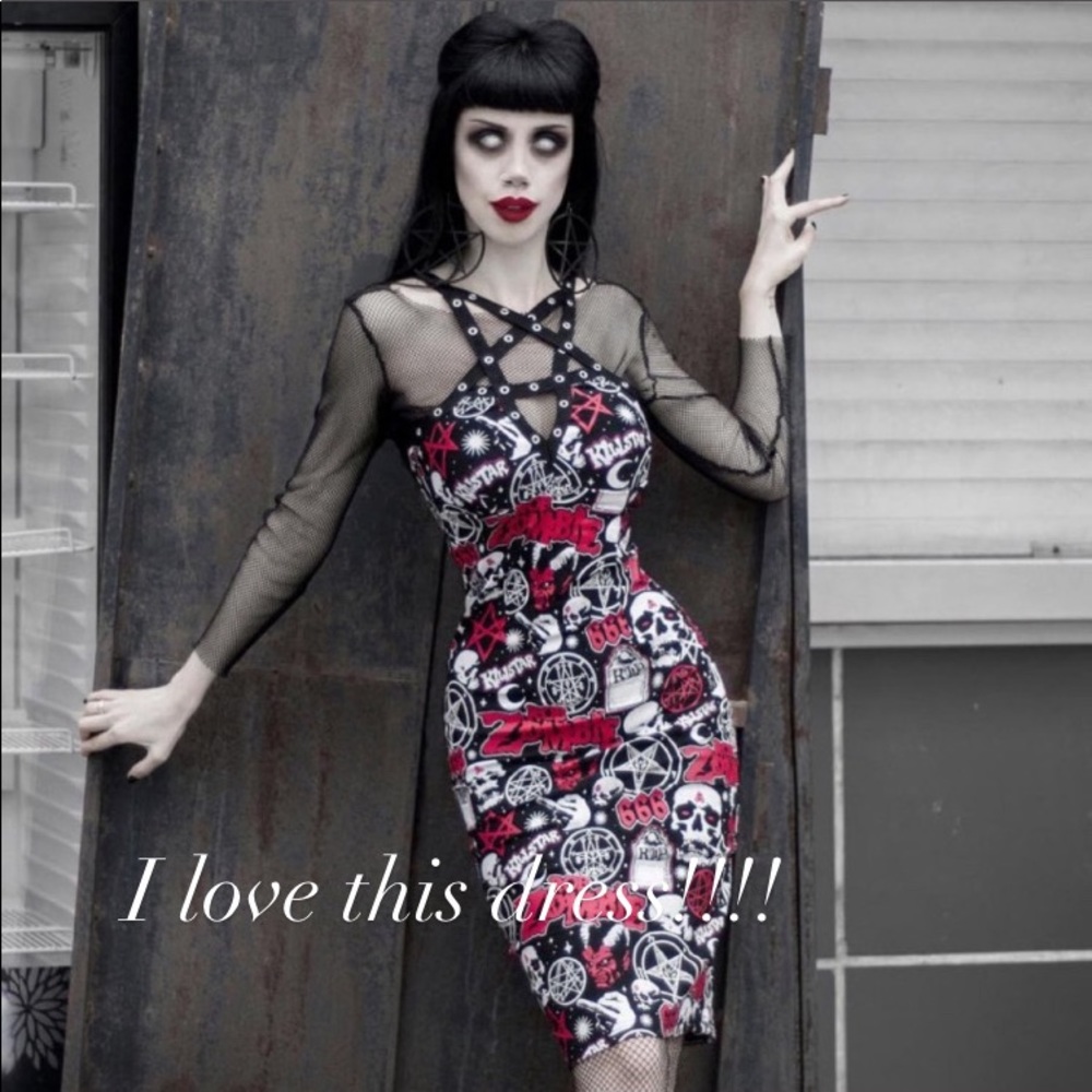 Demonoid Midi Dress💀Rob Zombie/Killstar Co